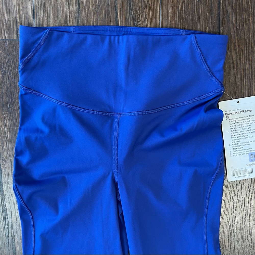 Lululemon Base Pace High-Rise Crop 23" - Psychic - Picture 5 of 6